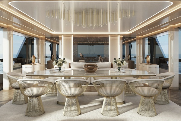 Signature E Series Tri Decks by Gabriele Teruzzi Yacht Design Trieste 125ft Hargrave Yacht For Sale