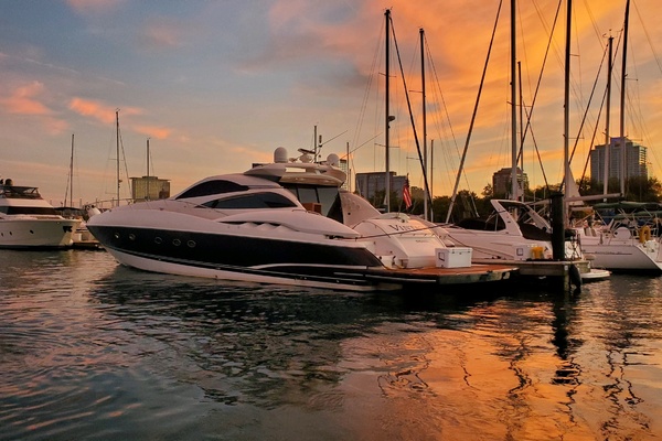 Vintage 75ft Sunseeker Yacht For Sale