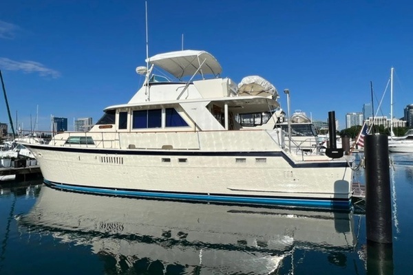 Top Cookie 60ft Hatteras Yacht For Sale