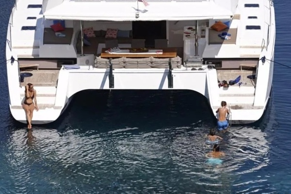 2018 Founatine Pajot Ipanema 58 stern