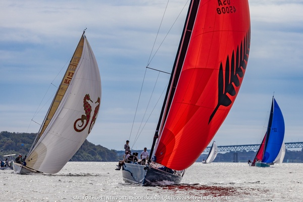 2024 J/45 downwind run