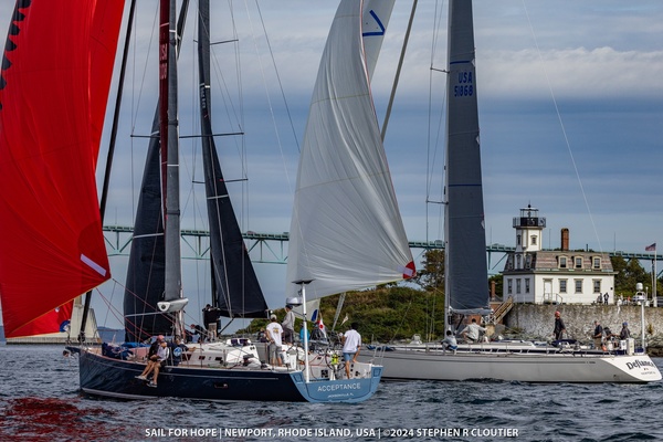2024 J/45 racing downwind