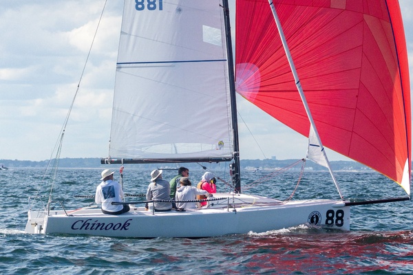 2013 J/70 starboard beam 