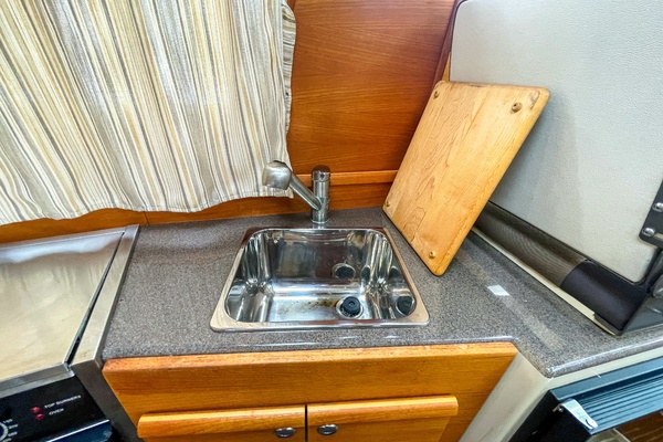 2015 Ranger Tug R29 S galley sink