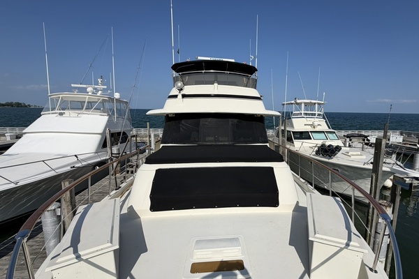 Resolute 63ft Hatteras Yacht For Sale