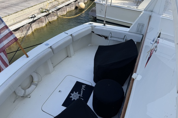 Resolute 63ft Hatteras Yacht For Sale