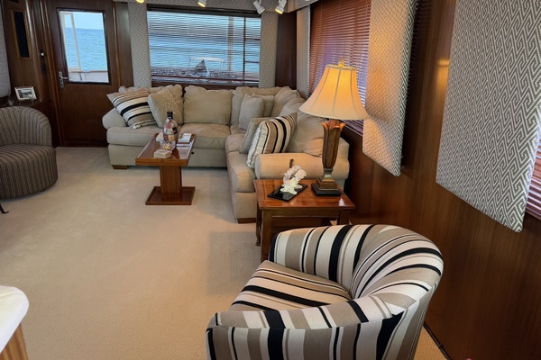 Resolute 63ft Hatteras Yacht For Sale