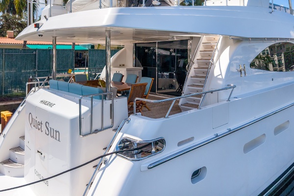 Spacious Aft Deck