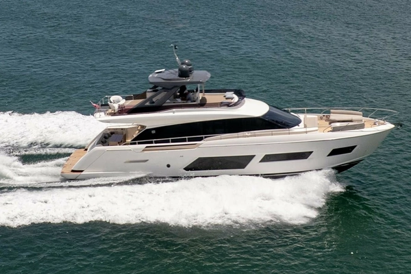 67-ft-Ferretti Yachts-2020-670 Motoryacht-ONLY ONE Miami Florida United States  yacht for sale