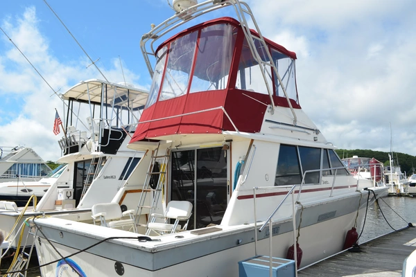 34-ft-Silverton-1986-34 Convertible-Weather or Knot Deep River Connecticut United States  yacht for sale