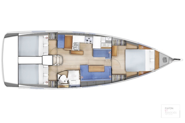 VIVANTE 41ft Jeanneau Yacht For Sale