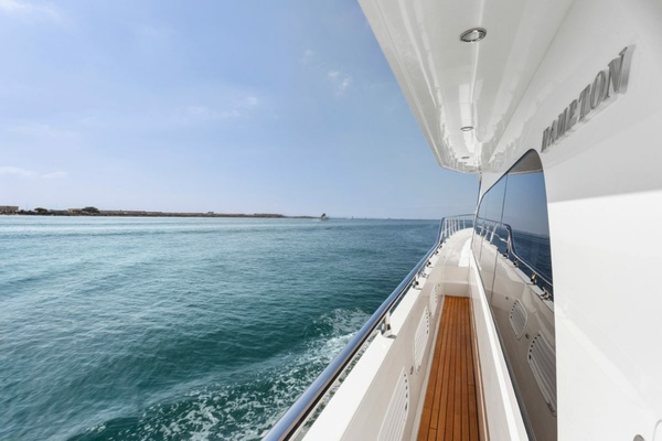 2014Hampton 76 ft 760 Sky Lounge Motor Yachts   TIGER LILLI