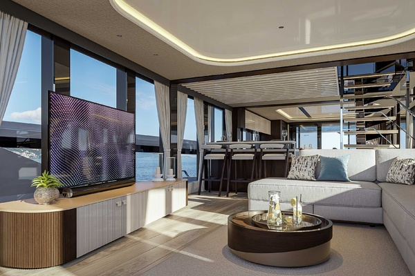 86 OCEAN ENCLOSED 86ft Sunseeker Yacht For Sale