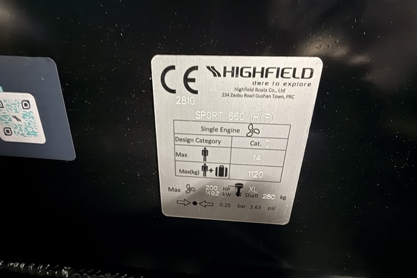 21ft Highfield Yacht For Sale