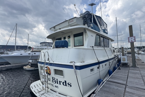 3 Little Birds 53ft Hatteras Yacht For Sale