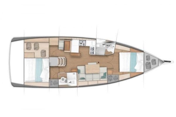 Paramour 44ft Jeanneau Yacht For Sale