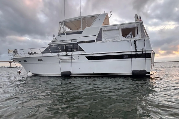 48-ft-Californian-1990-48 Sundeck-Fantasea Green Cay Marina, St. Croix  Virgin Islands (US)  yacht for sale