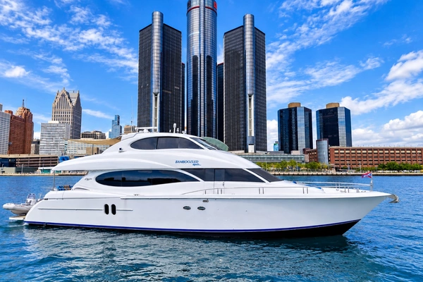 80-ft-Lazzara Yachts-2002-80 Skylounge-Bamboozled Again Detroit Michigan United States  yacht for sale