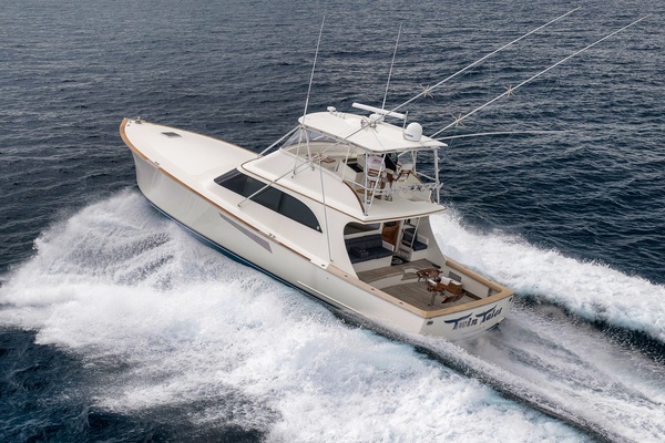 Twin Tales  63ft Hines Farley Yacht For Sale