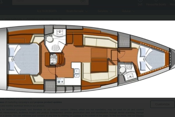 Schmitten 42ft Jeanneau Yacht For Sale