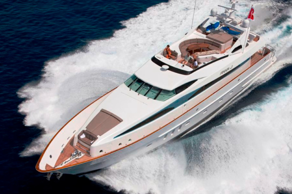 120ft Palmer Johnson Yacht For Sale