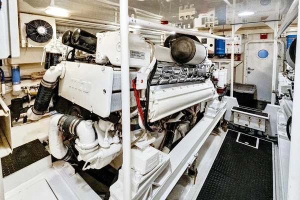 Viking 74 Enclosed Bridge Yacht For Sale