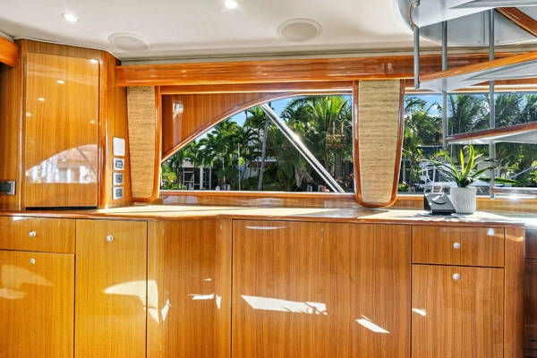 Viking 74 Enclosed Bridge Yacht For Sale