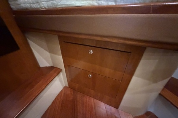 Forward berth drawers