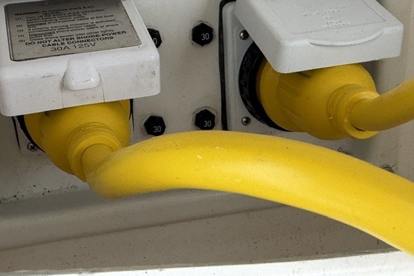 Shore Power locker