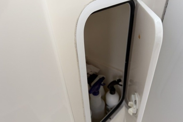 Wet bar storage locker