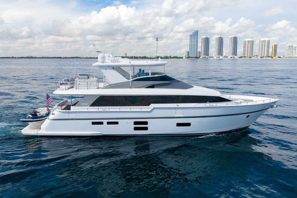 Imagine 75ft Hatteras Yacht For Sale