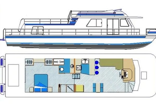 Leedle Lee 55ft Gibson Yacht For Sale