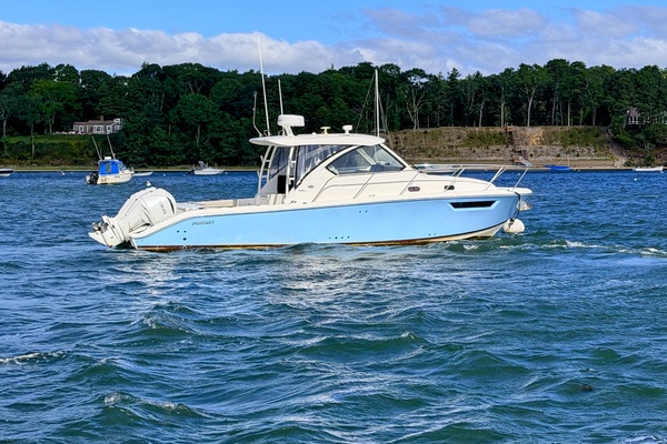 Bluebird Skies 34ft Pursuit Yacht For Sale