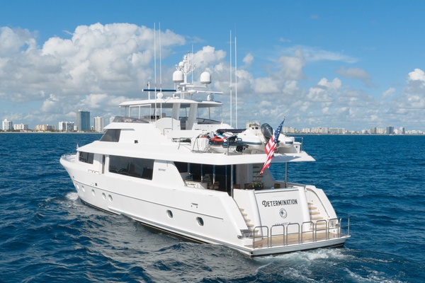 DETERMINATION 112ft Westport Yacht For Sale