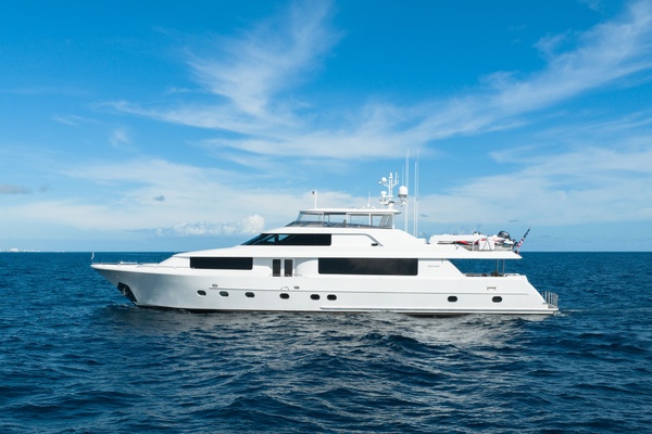 DETERMINATION 112ft Westport Yacht For Sale