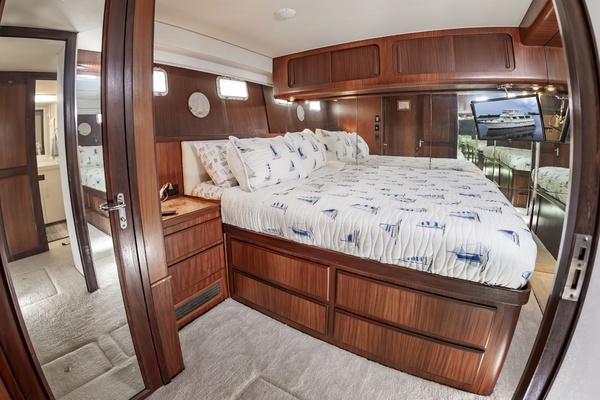Great Karma 63ft Hatteras Yacht For Sale