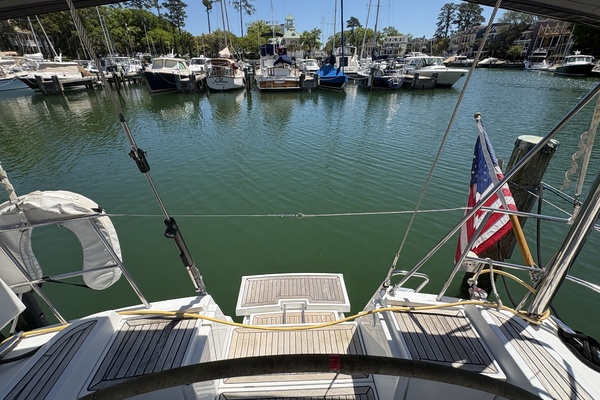 Swim platform down