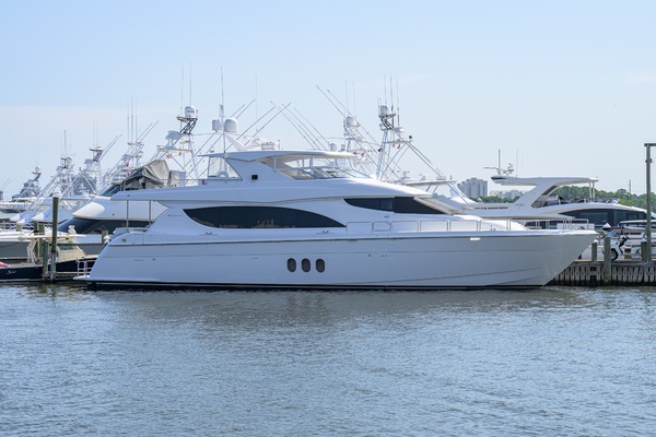 WENDY I 80ft Hatteras Yacht For Sale