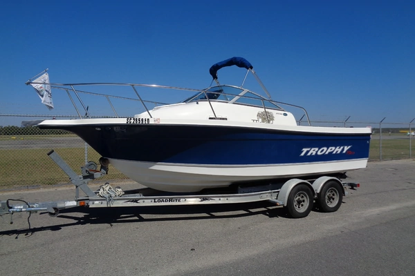 21-ft-Trophy-2007-2052 Walkaround- North Myrtle Beach South Carolina United States  yacht for sale