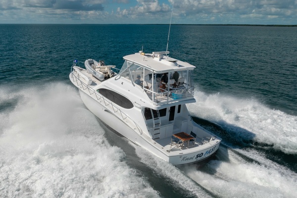 Knot So Fast 54ft Hatteras Yacht For Sale