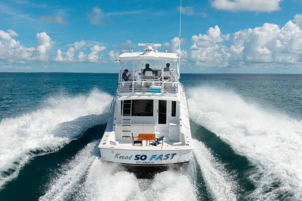Knot So Fast 54ft Hatteras Yacht For Sale