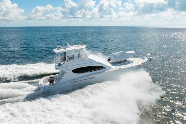 Knot So Fast 54ft Hatteras Yacht For Sale