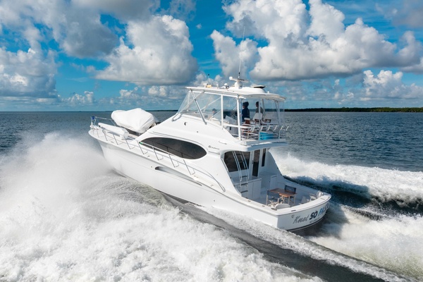 Knot So Fast 54ft Hatteras Yacht For Sale