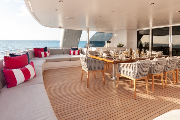 NO BAD IDEAS 160ft Trinity Yachts Yacht For Sale