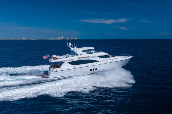 OUTRAGEOUS 80ft Hatteras Yacht For Sale
