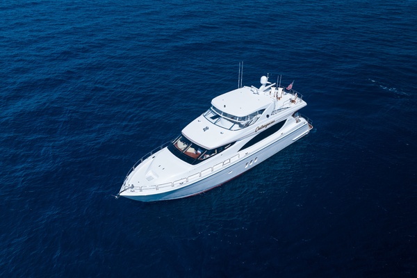OUTRAGEOUS 80ft Hatteras Yacht For Sale