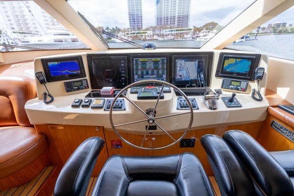 OUTRAGEOUS 80ft Hatteras Yacht For Sale