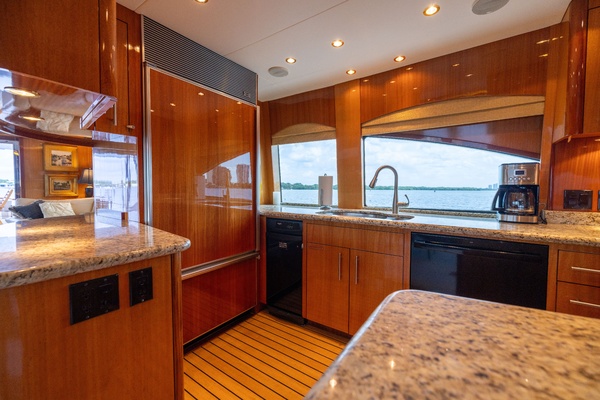 OUTRAGEOUS 80ft Hatteras Yacht For Sale