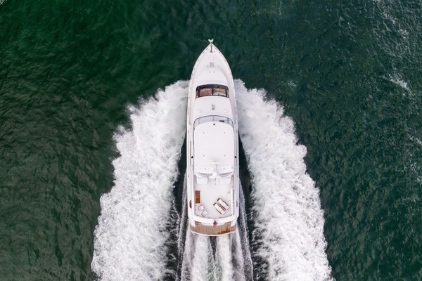 OUTRAGEOUS 80ft Hatteras Yacht For Sale