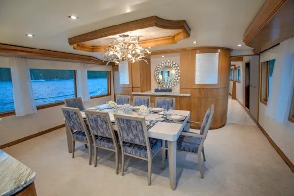 WINNING HAND 120ft Broward Yacht For Sale